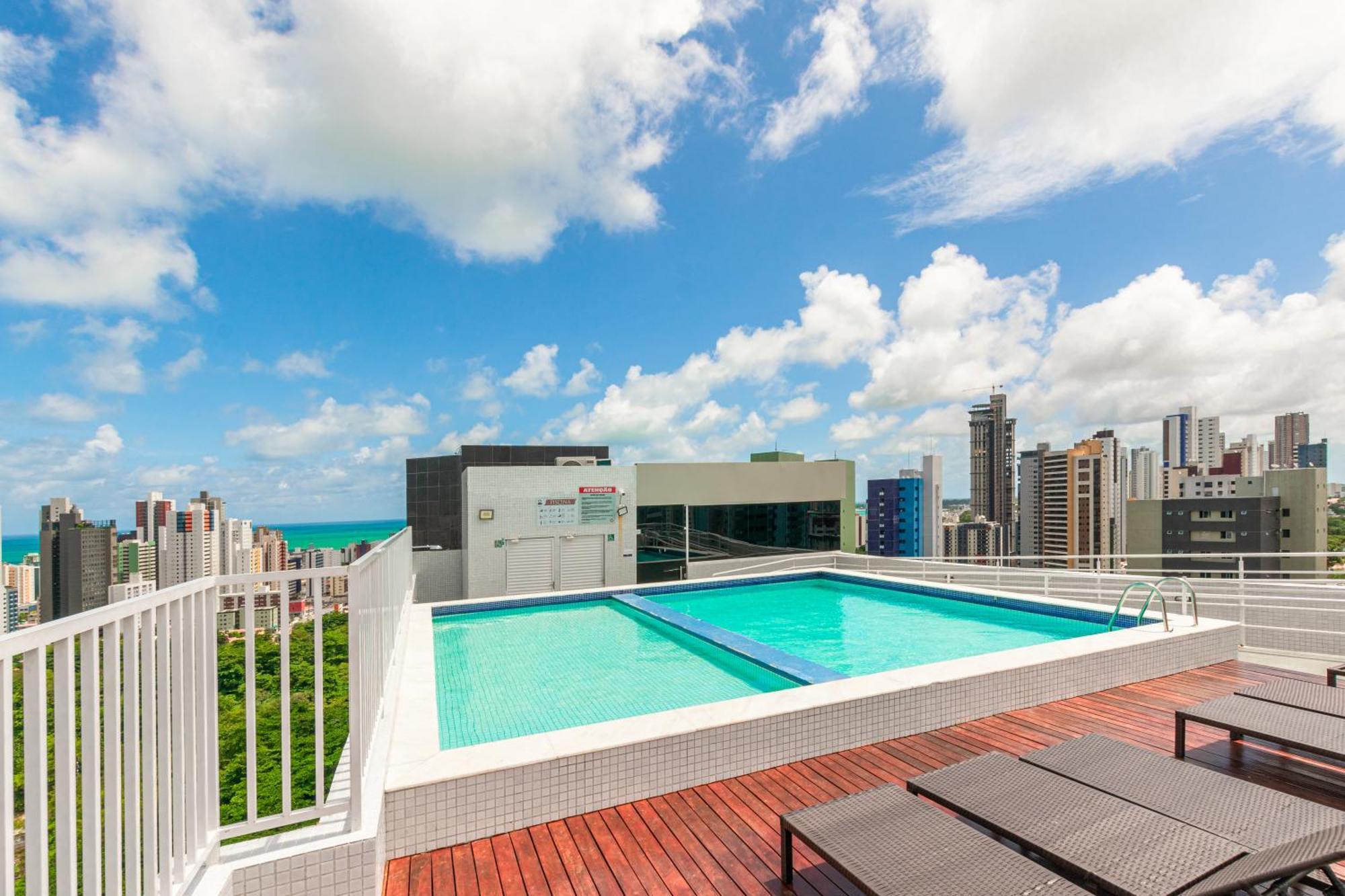 Studio Encantador - Garagem - Piscina Na Cobertura João Pessoa Extérieur photo