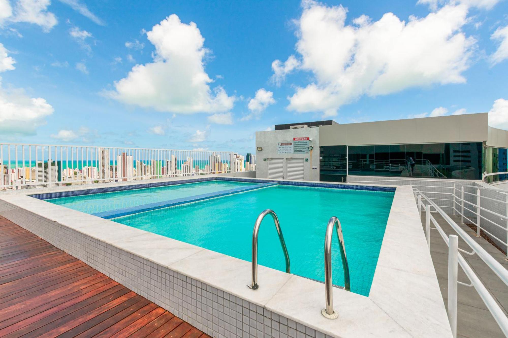 Studio Encantador - Garagem - Piscina Na Cobertura João Pessoa Extérieur photo
