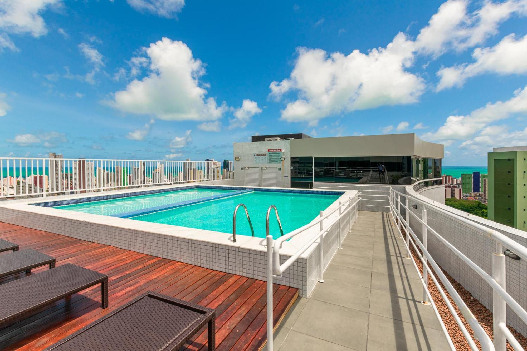 Studio Encantador - Garagem - Piscina Na Cobertura João Pessoa Extérieur photo